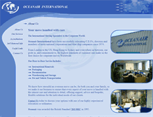 Tablet Screenshot of oceanairinternational.com